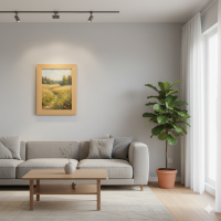 Rama drewniana 120x120 szerokość 3,5cm PUSTA do obrazu lustra