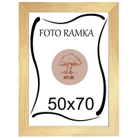 Ramka foto 70x100 drewnianaSZEROKA (2,5cm/2cm) plakat puzle