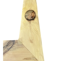 RAMA RUSTYKALNA 50x50 pusta do obrazu 4cm szeroka