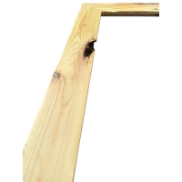 RAMA RUSTYKALNA 50x50 pusta do obrazu 4cm szeroka