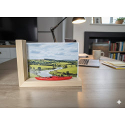 Nowość ramka do reklamy i do zdjęć dwustronna A4